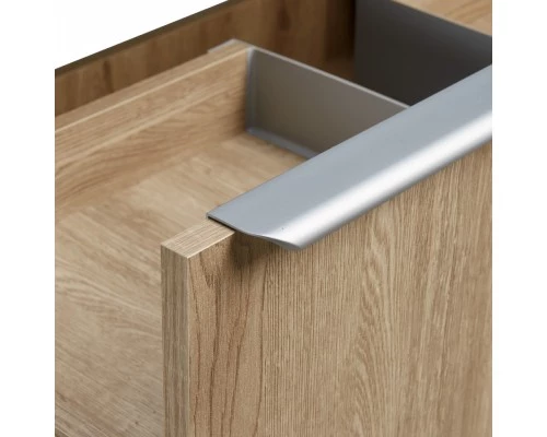 Тумба-умывальник ХОУП 100, 1 ящ., подвесная, орех (под раковину МИРАНДА 100)