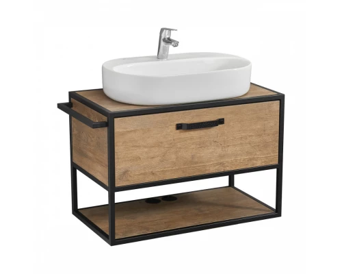 Тумба ЛОФТ ФАБРИК 80, дуб кантри (под раковину ФАБИА 80, VICTORIA-N 80, ОДРИ 42)