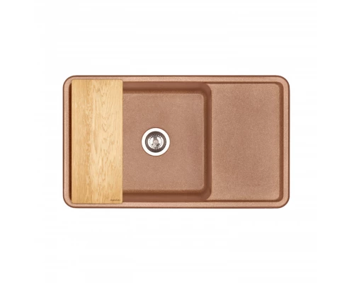 Мойка для кухни  Беллис 87 870x510x250 мм, прямоуг., терракот