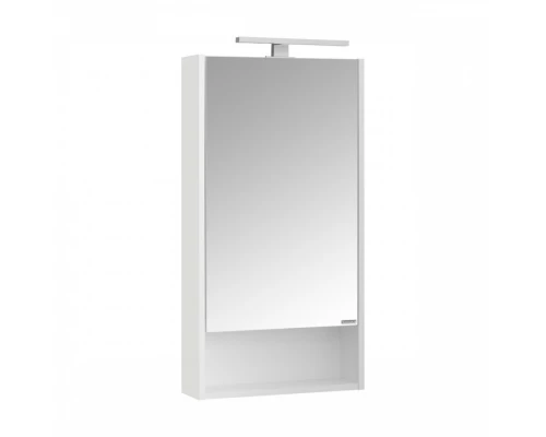 Зеркальный шкаф СКАНДИ 45, подвесной, белый