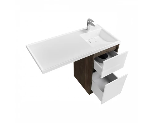 Тумба без фасада ЛОНДРИ 40 (под раковину ЛОНДРИ 105), под с/маш., дуб кантри