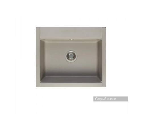 Мойка для кухни  Делия 60 602х517х218 мм, серый шелк