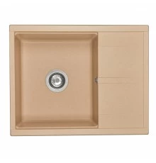 Мойка для кухни  Делия 65 650x516x218 мм, прямоуг. с крылом, латте