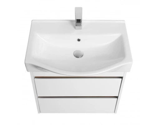 Тумба НОРТОН 65, белая (под раковину БЕВЕРЛИ 65)