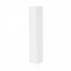 Шкаф-колонна ЛОНДРИ 30, подвесная, белая, узкая