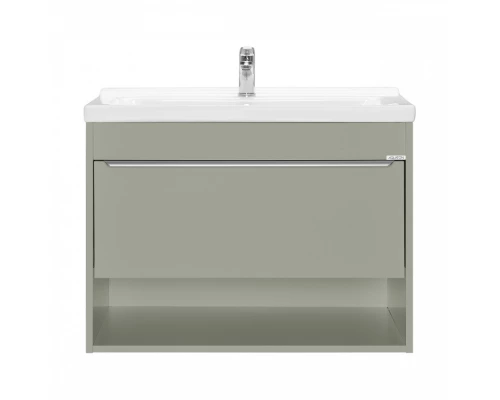 Тумба-умывальник ХОУП 80, 1 ящ., подвесная, хаки (под раковину МИРАНДА 80)