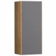 Шкаф СОХО 35, подвесной, дуб веллингтон, графит софт