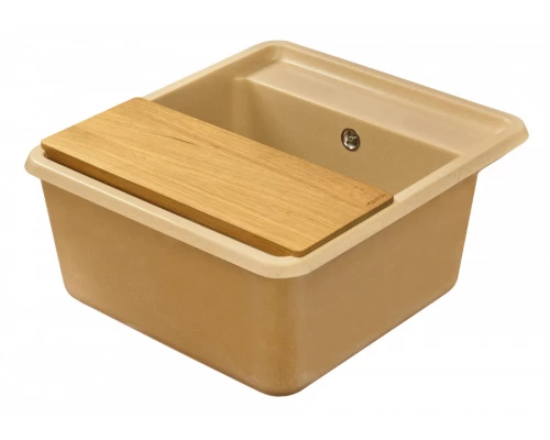 Мойка для кухни  Беллис 57 570x510x250 мм, прямоуг., латте