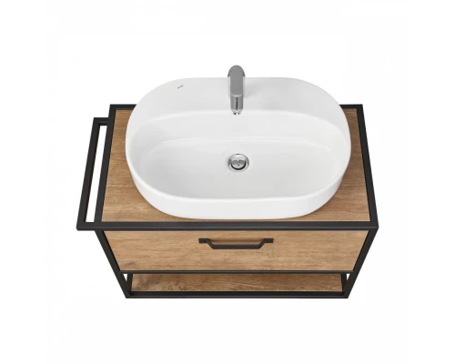 Тумба ЛОФТ ФАБРИК 80, дуб кантри (под раковину ФАБИА 80, VICTORIA-N 80, ОДРИ 42)