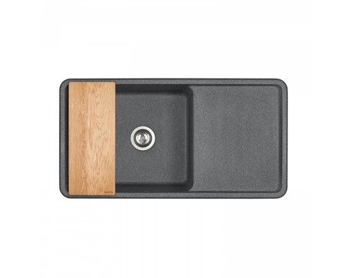 Мойка для кухни  Беллис 97 970x510x250 мм, прямоуг., графит