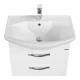 Тумба АРИЯ 50 М, подвесная, белая (под раковину СМАЙЛ 50)