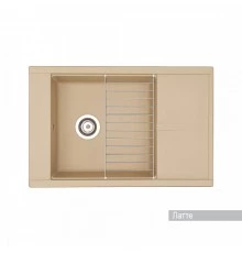 Мойка для кухни Делия 78 787x516x218 мм, прямоуг. с крылом, латте