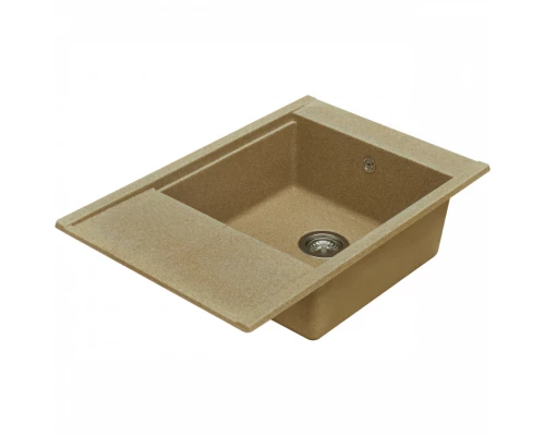 Мойка для кухни Делия 78 787x516x218 мм, прямоуг. с крылом, песочный