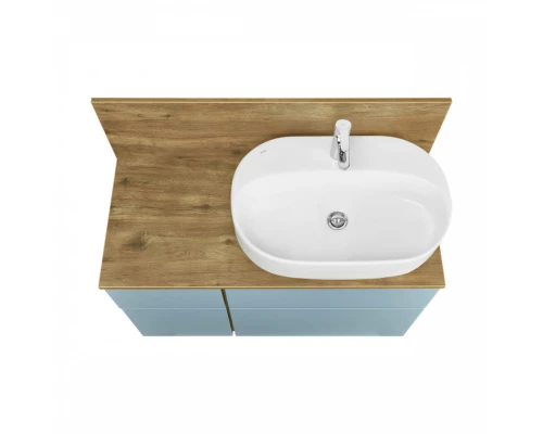 Столешница с панелью МИШЕЛЬ 100, дуб рустикальный, универсальная