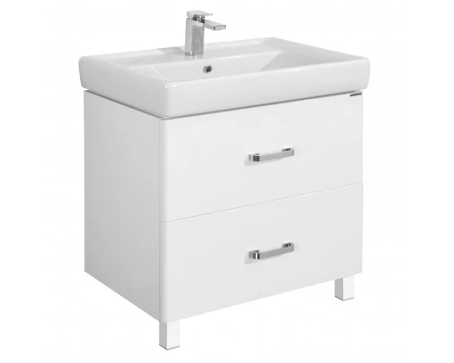 Тумба АМЕРИНА 80 Н, белая (под раковину ТИГОДА 80)