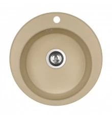 Мойка кухонная ШЕЛЛИ 50, круглая, латте