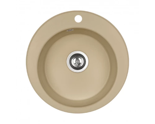 Мойка кухонная ШЕЛЛИ 50, круглая, латте