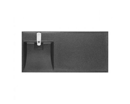 Раковина ЛОНДРИ 105, левая, графит