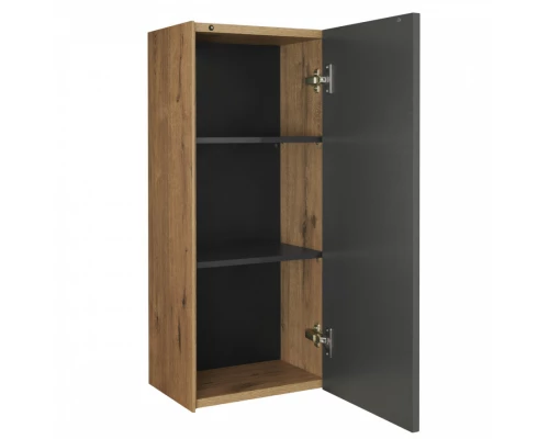 Шкаф СОХО 35, подвесной, дуб веллингтон, графит софт