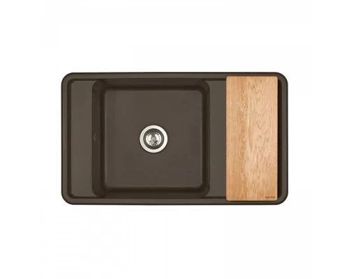 Мойка для кухни  Беллис 87 870x510x250 мм, прямоуг., кофе