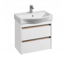 Тумба НОРТОН 65, белая (под раковину БЕВЕРЛИ 65)