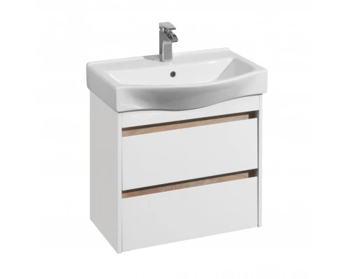 Тумба НОРТОН 65, белая (под раковину БЕВЕРЛИ 65)