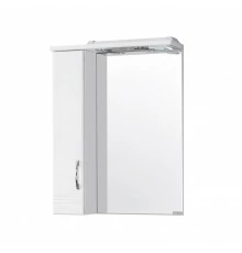 Зеркальный шкаф ОНДА 60, левое, белое