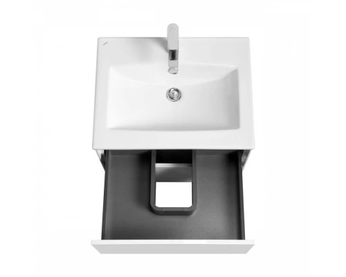 Тумба СОХО 60, белый глянец (под раковину ЭЛИНА 60)