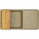 Мойка для кухни  Беллис 97 970x510x250 мм, прямоуг., песочный