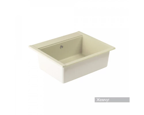 Мойка для кухни  Делия 60 602х517х218 мм, жемчуг