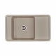Мойка для кухни  Беллис 87 870x510x250 мм, прямоуг., серый шелк