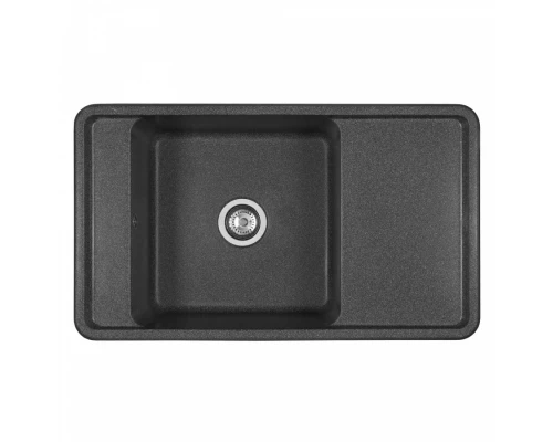 Мойка для кухни  Беллис 87 870x510x250 мм, прямоуг., графит