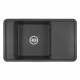 Мойка для кухни  Беллис 87 870x510x250 мм, прямоуг., графит