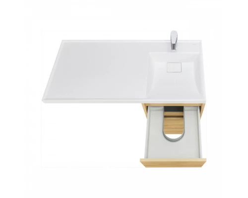 Тумба без фасада ЛОНДРИ 40 (под раковину ЛОНДРИ 105), под с/маш., дуб сантана