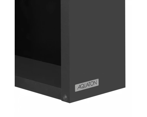 Зеркальный шкаф СОХО 60, графит, левый