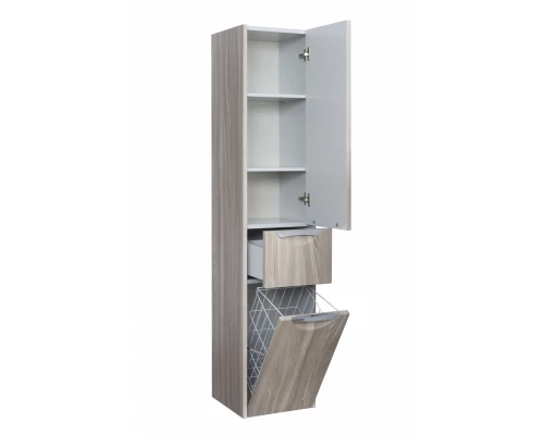 Шкаф-колонна СИЛЬВА 30, подвесная, правая, дуб фьорд