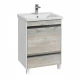 Тумба КАПРИ 60, подвесная, бетон пайн (под раковину МИРАНДА 60) 