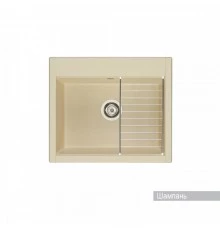 Мойка для кухни  Делия 60 602х517х218 мм, шампань