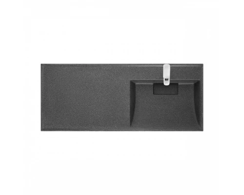 Раковина ЛОНДРИ 120, правая, графит