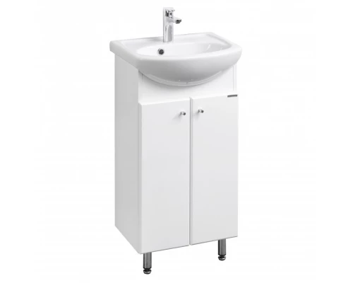 Тумба МИРА Н 45, белая (под раковину АЗОВ 45)