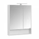 Зеркальный шкаф СКАНДИ 70, подвесной, белый