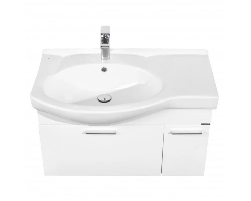 Тумба ИНДИ 80, белая (под раковину КОРАЛЛ 83)