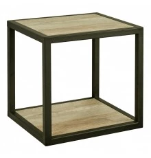 Полка ЛОФТ ФАБРИК 34, дуб эндгрейн