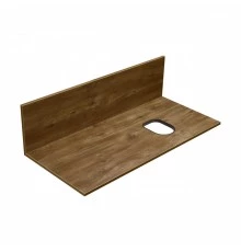 Столешница с панелью МИШЕЛЬ 100, дуб рустикальный, универсальная