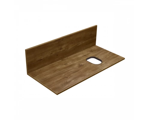 Столешница с панелью МИШЕЛЬ 100, дуб рустикальный, универсальная