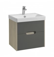 Тумба ОЛИВИЯ 55, грей, дуб ойстер (под раковину АДРИАНА 55)