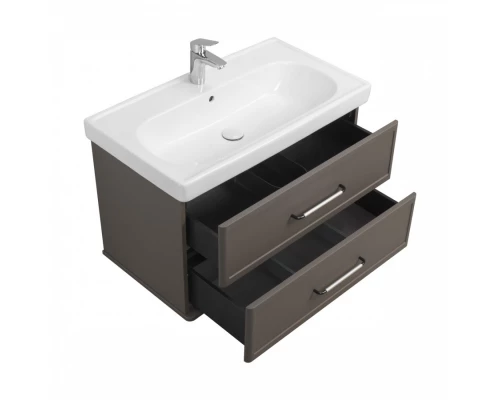 Тумба НЕО-КЛАССИКА 85, 2 ящ., мускат (под раковину НЕО КЛАССИК 85)