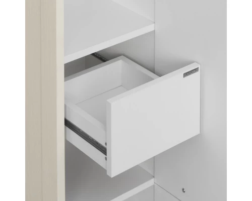 Шкаф-колонна ЛЕОН H 30, напольная, дуб бежевый