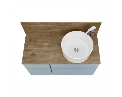 Тумба МИШЕЛЬ 100, дуб рустикальный, фьорд (под раковину ОДРИ 42, MILA 350. ЛОЛА 60)