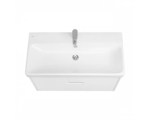 Тумба ОЛИВИЯ 90, подвесная, 2 ящ., белая матовая (под раковину АДРИАНА 90)